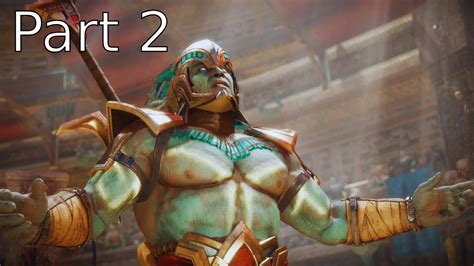 Mortal Kombat 11 Timequake Kotal Kahn No Commentary Gameplay Part 2 Youtube