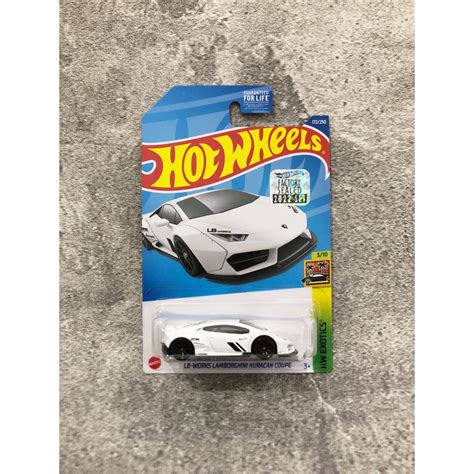 Jual Hot Wheels LB Works LBWK Lamborghini Huracan Coupe Putih Factory Sealed FS HW Exotics 2022