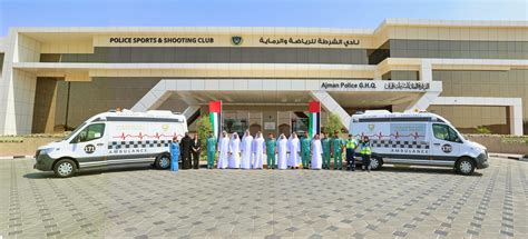 National Ambulance Showcases New Corporate Identity At Ajman Police