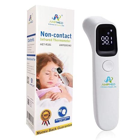 Amazon Amplim Non Contact No Touch Forehead Thermometer For Adults