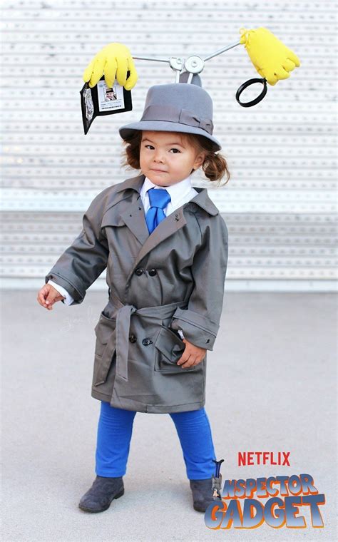 Inspector Gadget... | Cute halloween costumes, Inspector gadget costume ...