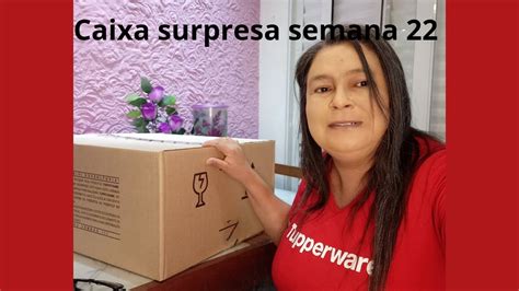 Abrindo Caixa Surpresa Semana Vitrine Youtube