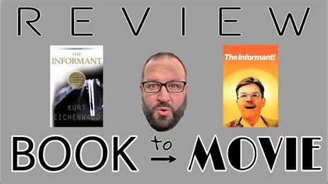 Book To Movie Review The Informant Youtube