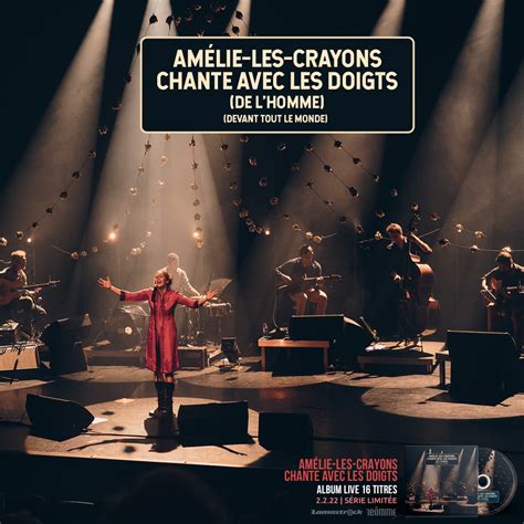 Amelie Les Crayons Chante Avec Les Doigts De L Homme