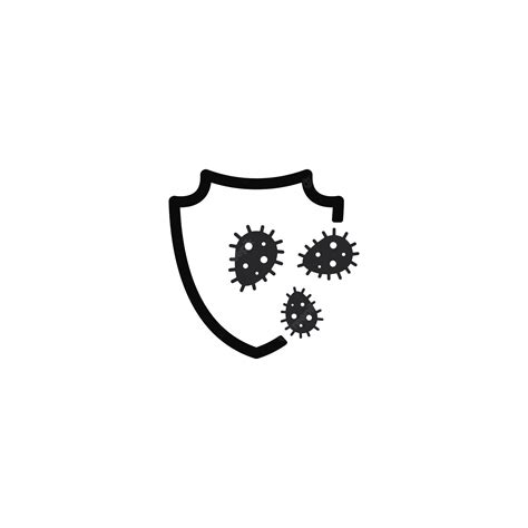 Premium Vector Protection Against Virus Logo Vector