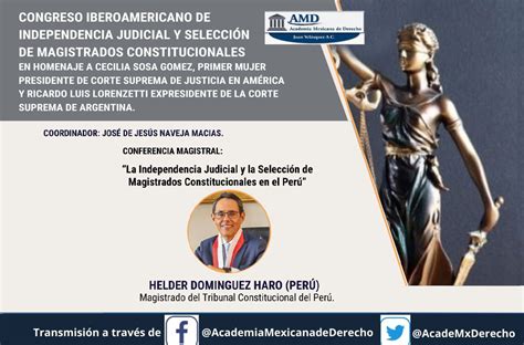 Conferencia Magistral Sobre La Independencia Judicial Y La SelecciÓn