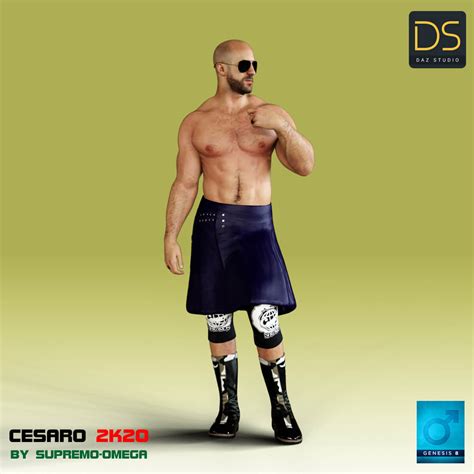 Cesaro K For G Male Daz Content By Supremoomega