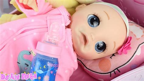 Minha Boneca Baby Alive Mel Tomando Mingau Na Mamadeira Leite De