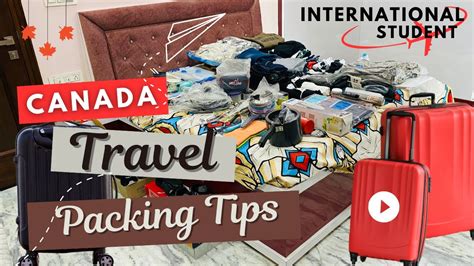 Easy Packing For Canada 🇨🇦 Upcoming Intake 2024 What To Pack For Canada Explained Live