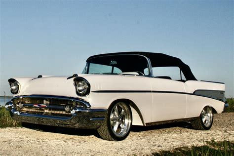 Modified 1957 Chevrolet Bel Air Convertible 6 Speed For Sale On BaT