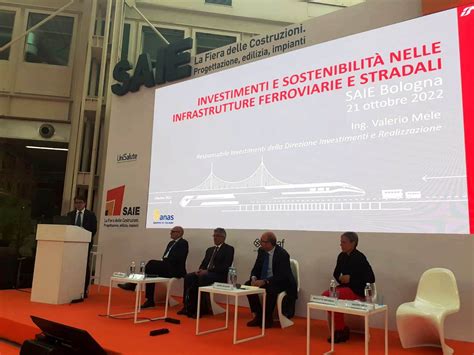 Il Gruppo FS Al SAIE Di Bologna Con Il Polo Infrastrutture