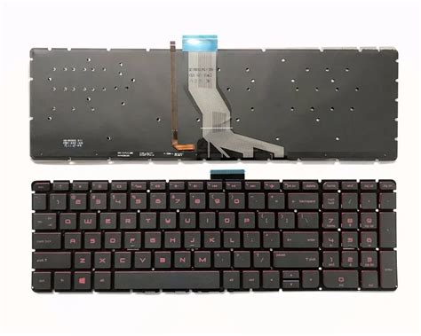 New Genuine Us Keyboard For Hp Omen 15 Ax253tx 15 Ax254tx 15 Ax255tx 15 Ax256txkeyboard For Hp