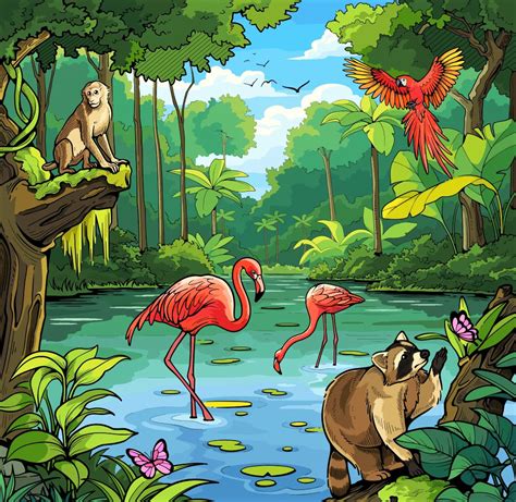 Solve Flamingos And Friends Jigsaw Puzzle Online With Pieces