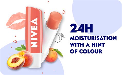 Nivea Lip Balm Fruity Peach Shine G Pack Of Amazon In Fashion