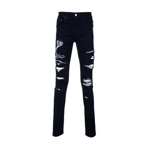 Amiri Patch Jeans Whats On The Star