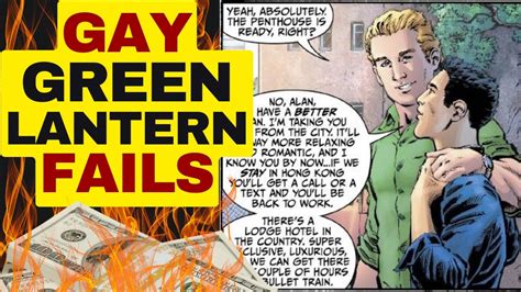GAY GREEN LANTERN Comic Fails Big YouTube