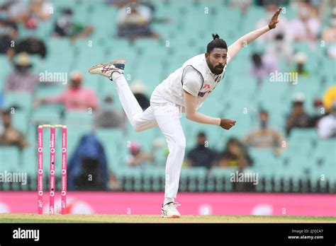 Mohammed Siraj Of India Bowling During Day 1 Of The Third Test Match