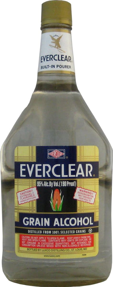 Everclear Grain Alcohol 190 Proof 1.75L - Yankee Spirits