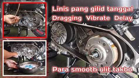 PAANO MAG LINIS NG PANG GILID CVT CLEANING TANGGAL DRAGGING HONDA