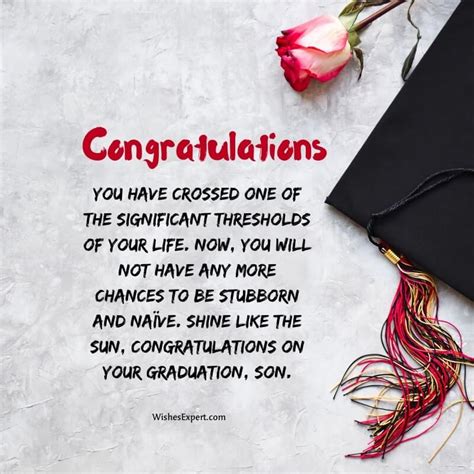 Inspirational Graduation Quotes For Son