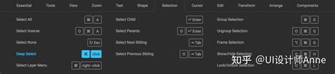 Figma 的快捷键大全 知乎