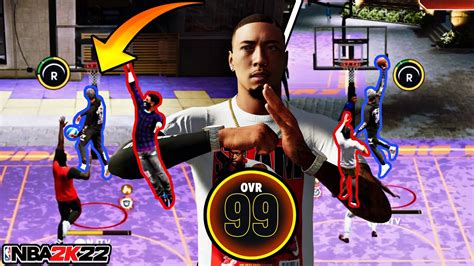 THE TRUE POWER OF 99 DRIVING DUNK IN NBA 2K22 HOW TO TRIGGER ELITE