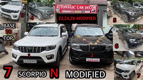 Mahindra Scorpio N Modified Z Z Z Convert In To Z L Scorpio N Base