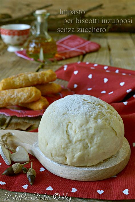 Impasto Biscotti Inzupposi Senza Zucchero Friabili Dolci Poco Dolci