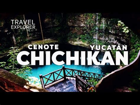 Cenote CHICHIKAN Es Un Cenote Hondo Y Espectacular YouTube