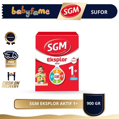 Jual Sgm Eksplor Aktif Usia 1 900gr Susu Formula Shopee Indonesia