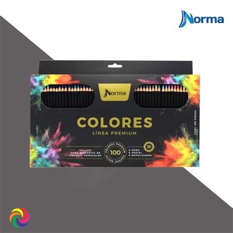 Colores Norma Premium X 100 Uni Papeleriacolorama