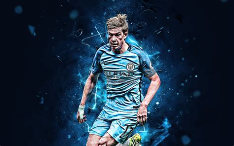 Download Wallpapers Kevin De Bruyne Match Manchester City Fc Belgian