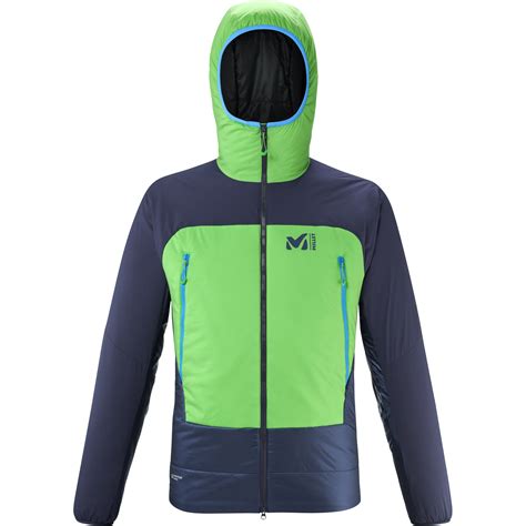 Millet Chaqueta Térmica Hombre Fusion Airwarm Hoodie Saphir Chloro