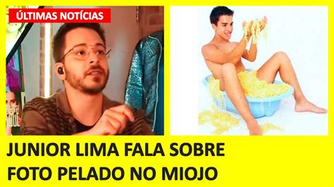 Junior Lima Fala Sobre Foto Pelado Em Banheira De Miojo E Boatos Sobre