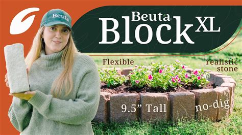 Beuta Block XL 9 5 Inch Raised Garden Retaining Wall No Dig