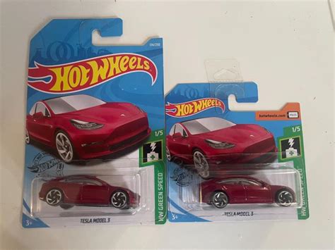 Hot wheels Tesla model Velké karta a malá karta Aukro