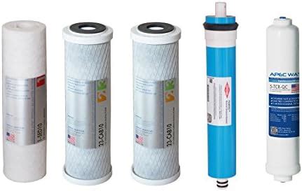 APEC Water Systems FILTER MAX45 US Made 50 GPD Complete Replacement Set