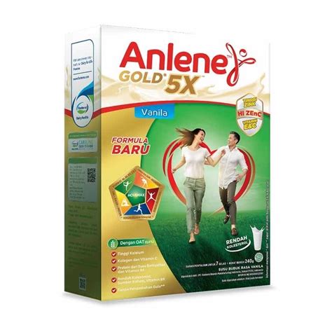 Jual Anlene Gold 5X 240g Nutrisi Tulang Sendi Dan Otot Shopee