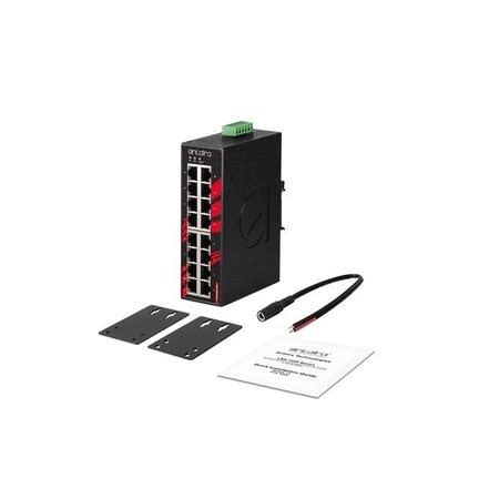 Antaira Port Industrial Unmanaged Ethernet Switch W Tx Lnx