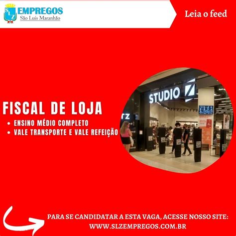 Fiscal De Loja Slz Empregos