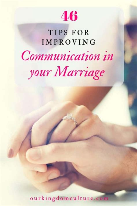 46 Ways To Improve Communication In Marriage Our Kingdom Culture