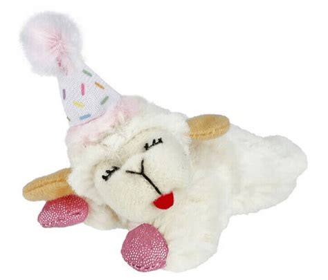 Multipet Birthday Lamb Chop Cat Toy Each Sold Separately Walmart