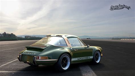 Porsche 911 Targa Restomod On Behance