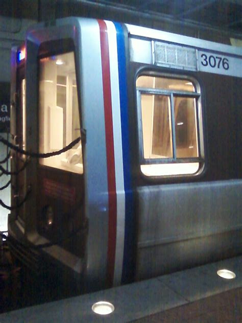 Wmata Dc Metro Private Section Of A 3000 Series Car From Theexterior