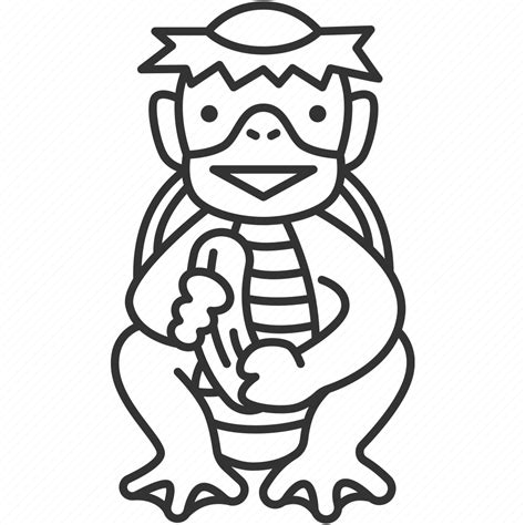 Kappa, mythology, japanese, monster, creature icon - Download on Iconfinder