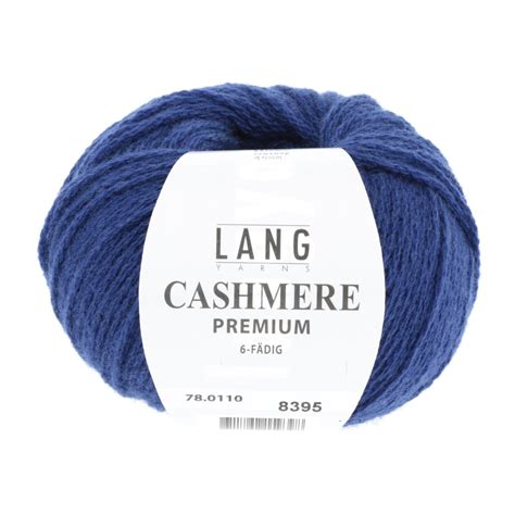 Lang Yarns Cashmere Premium Fv Kobolt Bl Lang Yarns