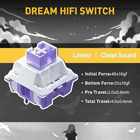 DAREU EK PRO Wireless RGB Mechanical Gaming Keyboard Hot Swappable Tri Mode PBT Keycaps