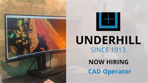 Now Hiring CAD Operator Underhill Geomatics Ltd