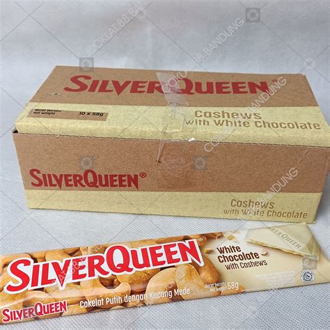 Jual Silverqueen Gr Box Isi Pcs Coklat Silver Queen Gram