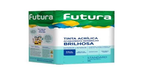 Tinta Acr Lica Semibrilho Standard Litros Branco Semibrilho